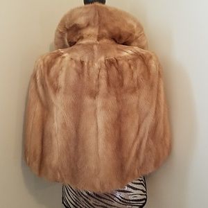 Einbender's of St Joseph's Missouri mink cape
